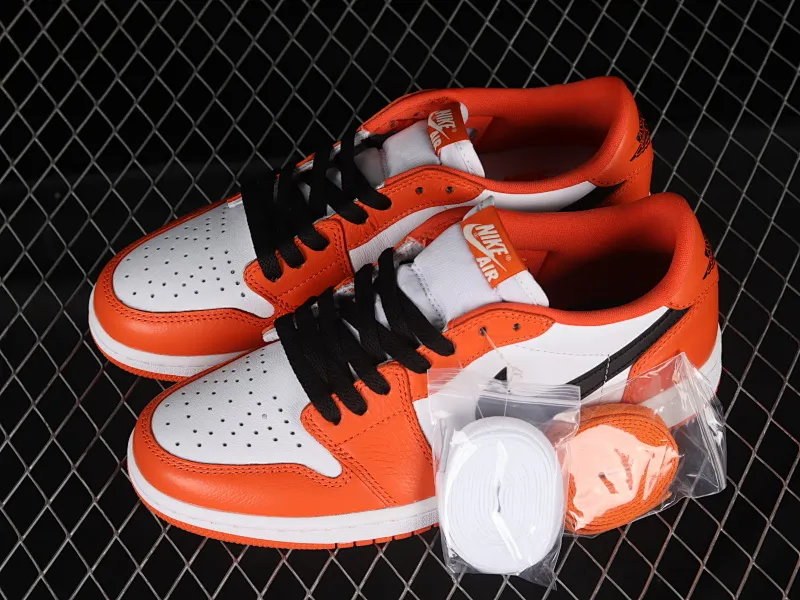 All categories Air Jordan Jordan series basketball shoes Air Jordan 1 Low pure original version Air Jordan 1 Low OG "Shattered Backboard" AJ1 Joe 1 white buckle shredded full head layer low-top basketball shoes CZ0790-801
